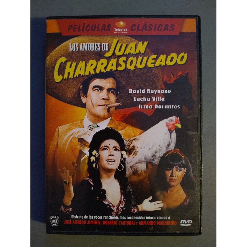 Los Amores De Juan Charrasqueado DVD 1968 David Reynoso Classic Mexican Cinema